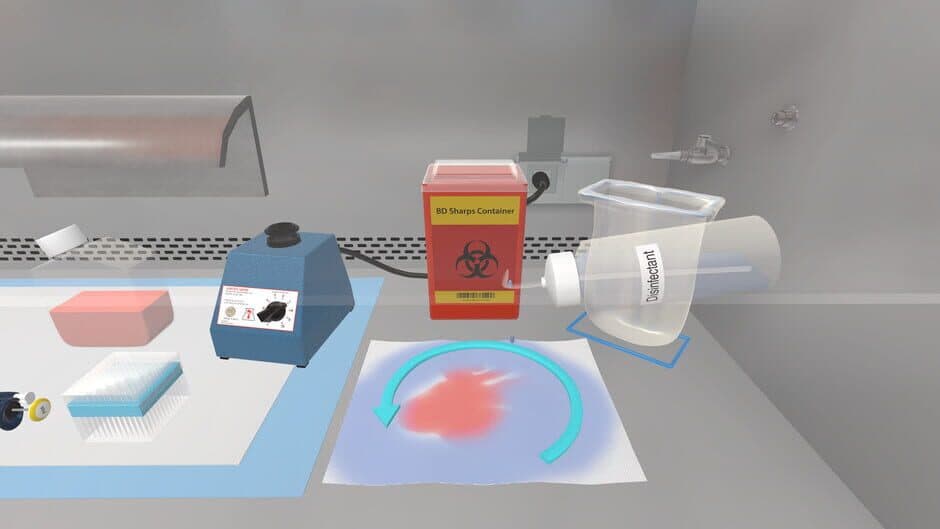 Скриншот 7 из LabTrainingVR: Biosafety Cabinet Edition