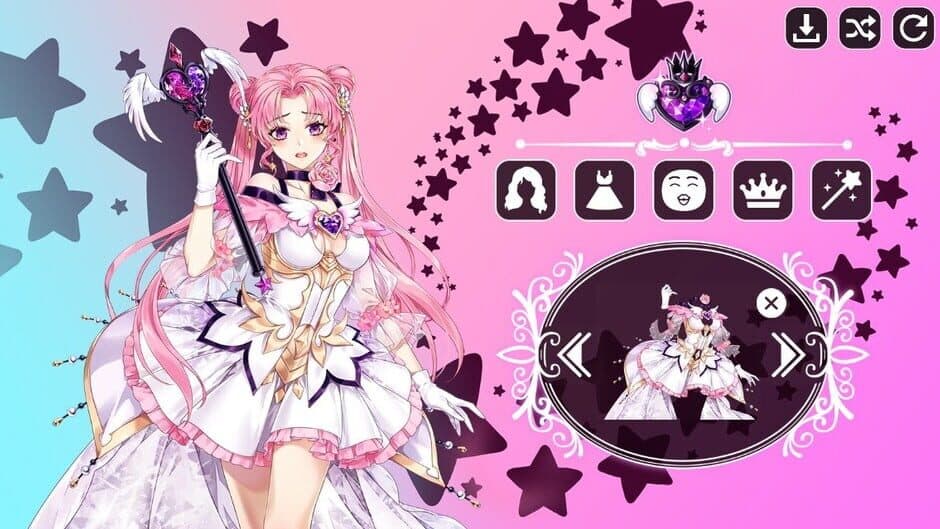 Скриншот 2 из Magical Girl Creator