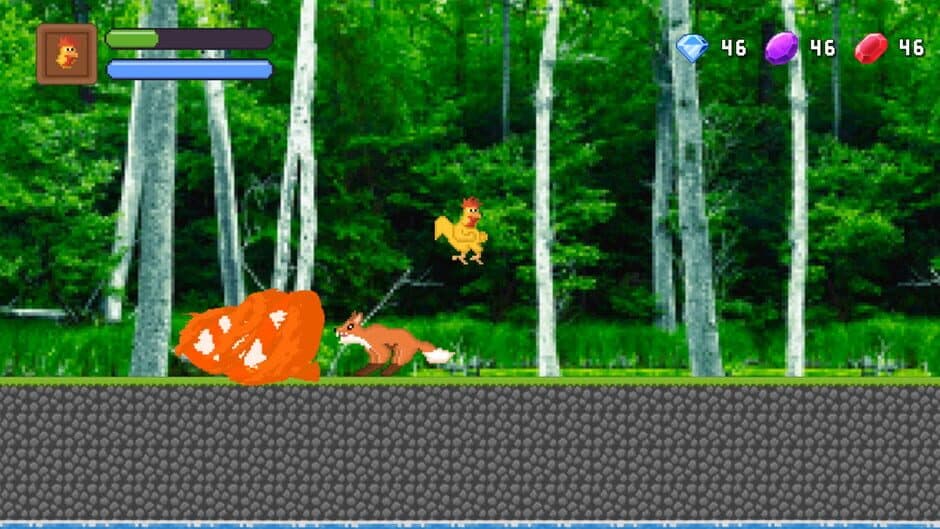Скриншот 2 из Big Adventure of Fighting Chicken