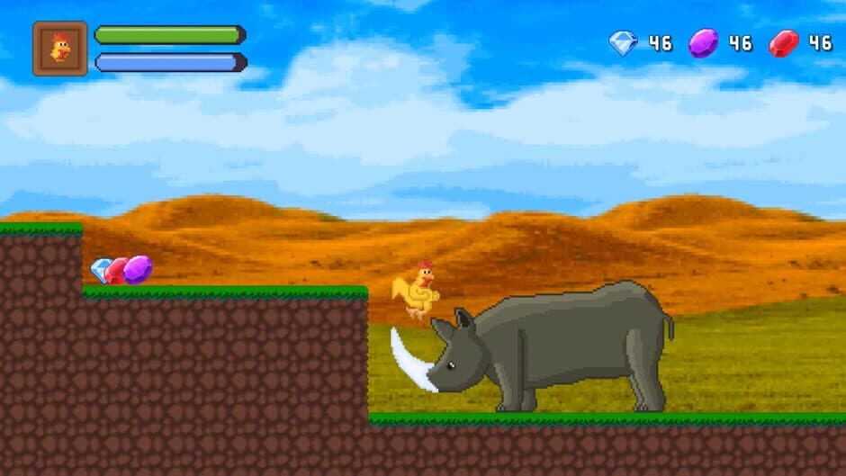 Скриншот 4 из Big Adventure of Fighting Chicken