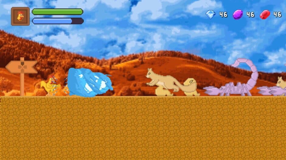 Скриншот 9 из Big Adventure of Fighting Chicken