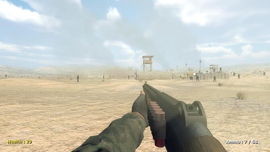Скриншот 2 из Desert attack