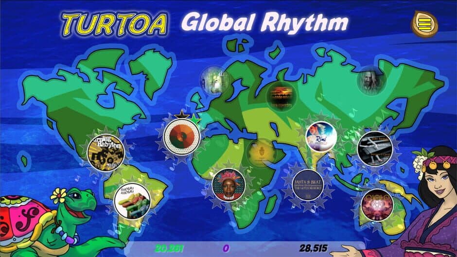 Скриншот 2 из Turtoa: Global Rhythm