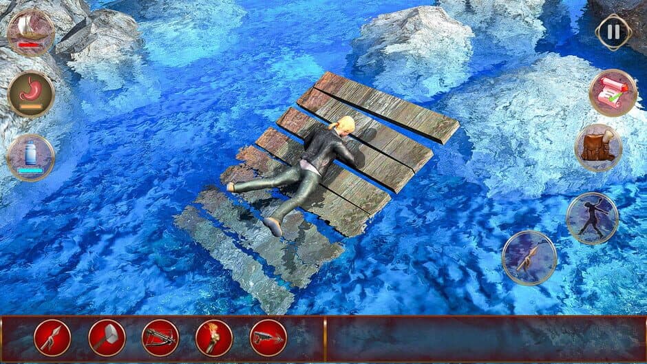 Скриншот 2 из Island Raft Survival 2021: Ocean Escape