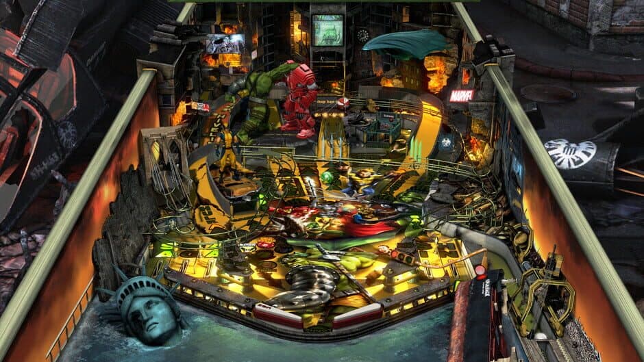 Скриншот 2 из Pinball FX3: Marvel Pinball - Avengers Chronicles