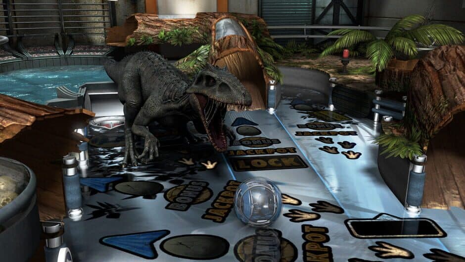 Скриншот 4 из Pinball FX3: Jurassic World Pinball