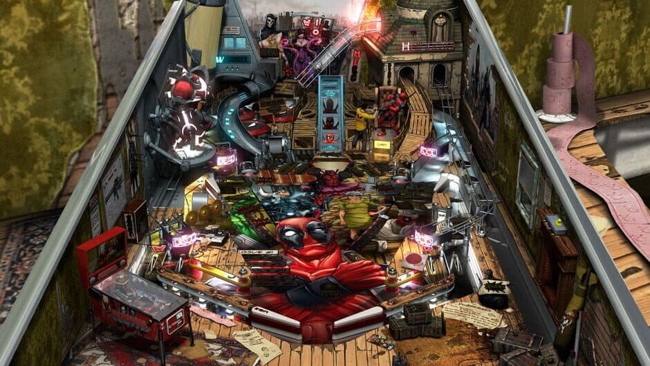 Скриншот 3 из Pinball FX3: Marvel Pinball - Heavy Hitters