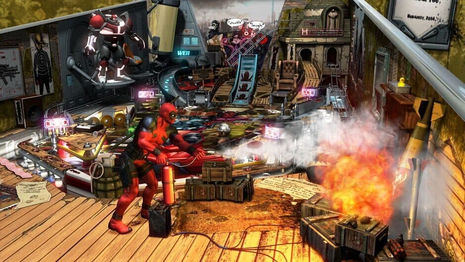 Скриншот 4 из Pinball FX3: Marvel Pinball - Heavy Hitters