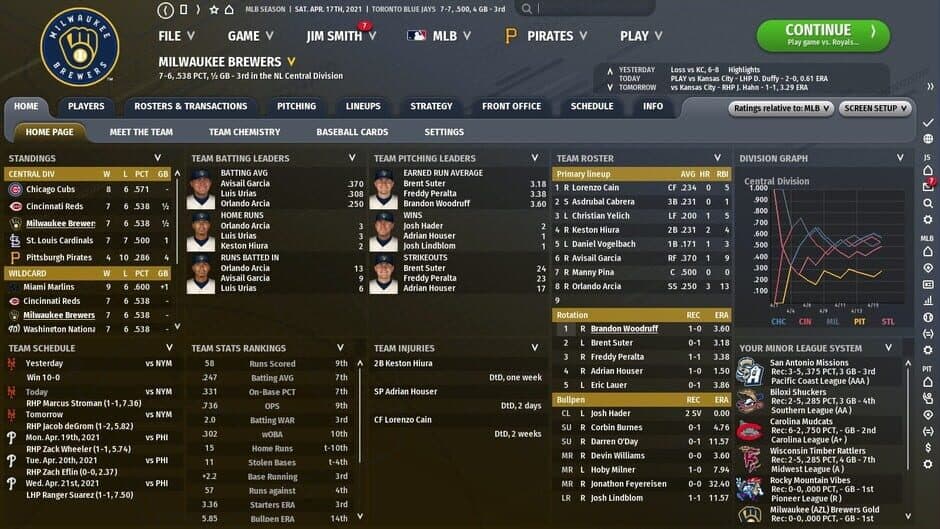 Скриншот 1 из Out of the Park Baseball 22