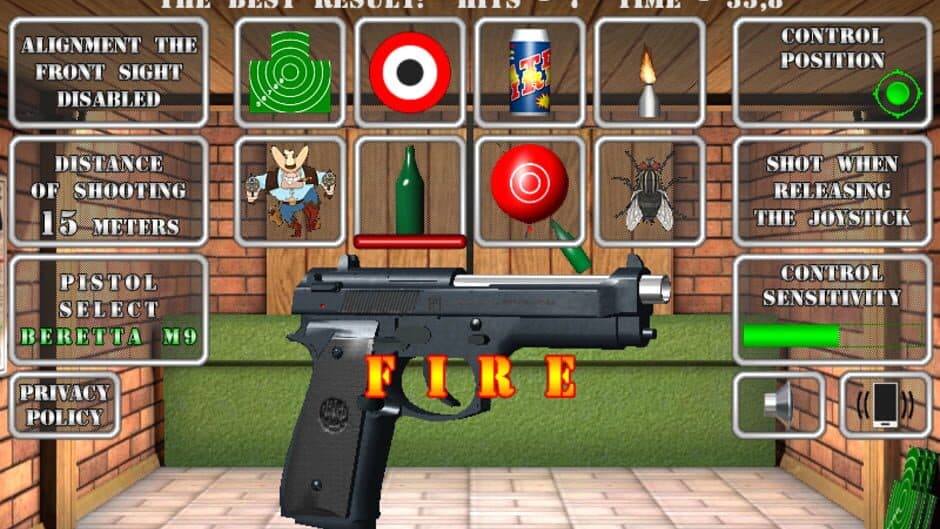 Скриншот 1 из Pistol shooting: Realistic gun simulator