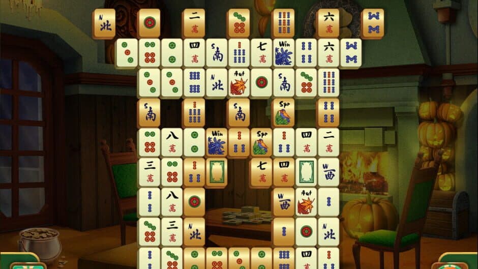 Скриншот 4 из Spooky Mahjong