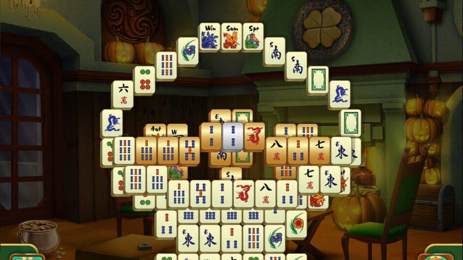 Скриншот 6 из Spooky Mahjong