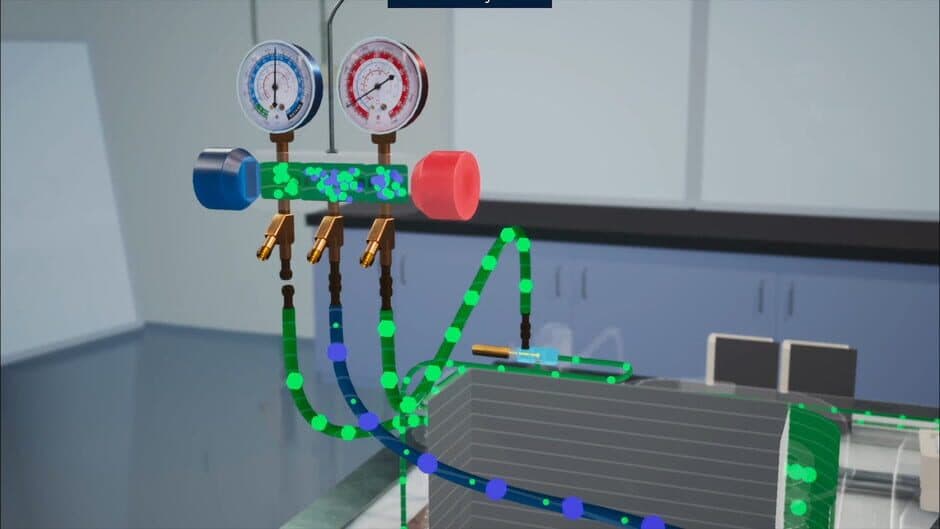 Скриншот 3 из Refrigerant Recovery Simulation