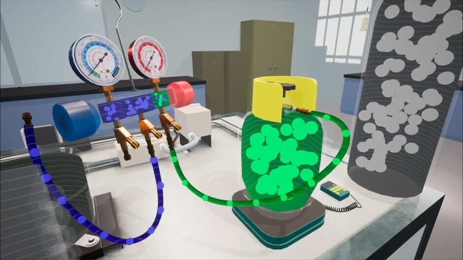 Скриншот 4 из Refrigerant Recovery Simulation