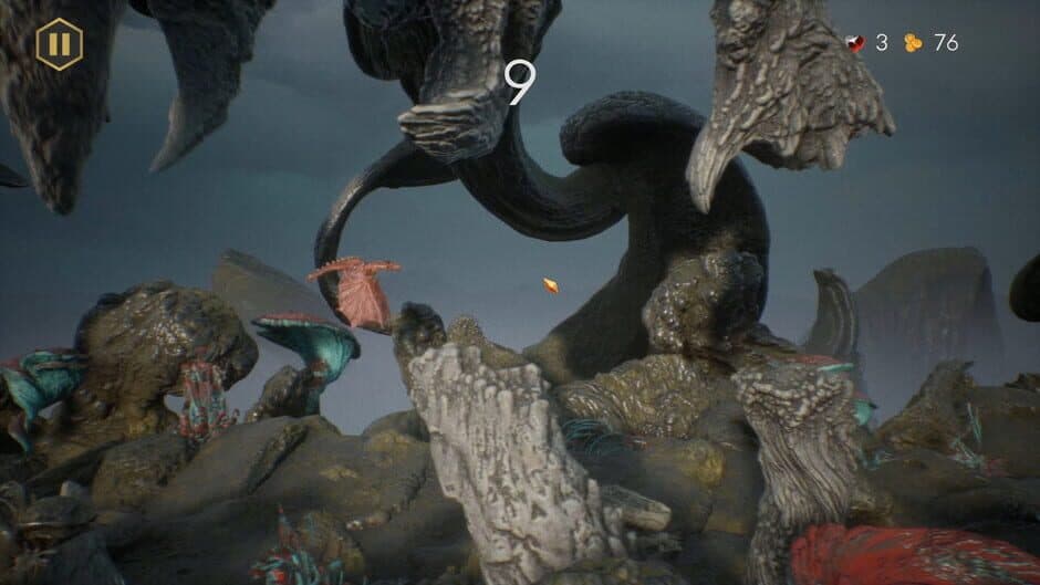 Скриншот 2 из Mythlands: Flappy Dragon