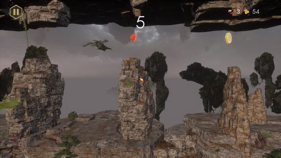 Скриншот 4 из Mythlands: Flappy Dragon