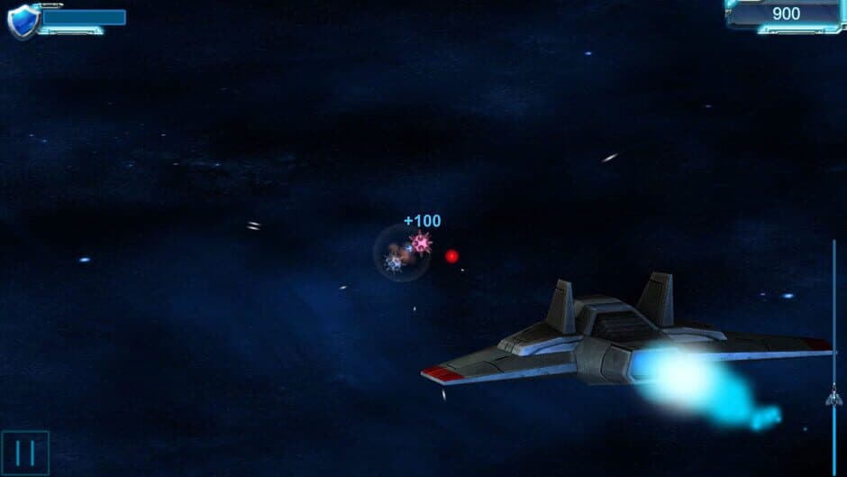 Скриншот 2 из Asteroids Belt: Try to Survive!