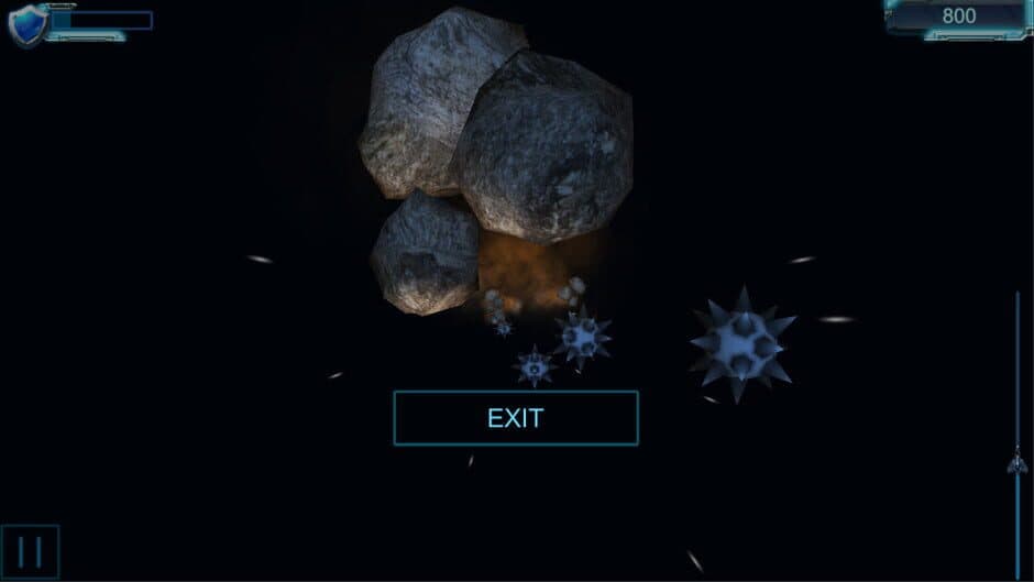 Скриншот 1 из Asteroids Belt: Try to Survive!