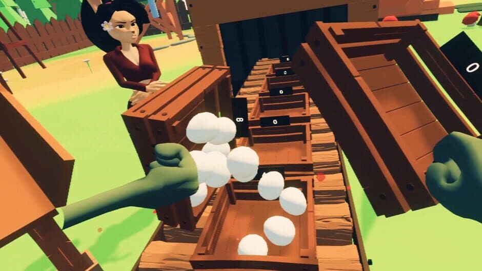 Скриншот 1 из Eggs Catcher VR