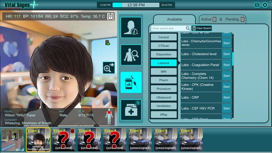 Скриншот 2 из Vital Signs: Emergency Department
