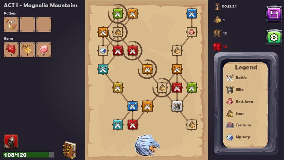 Скриншот 1 из Tetrogue Dragons