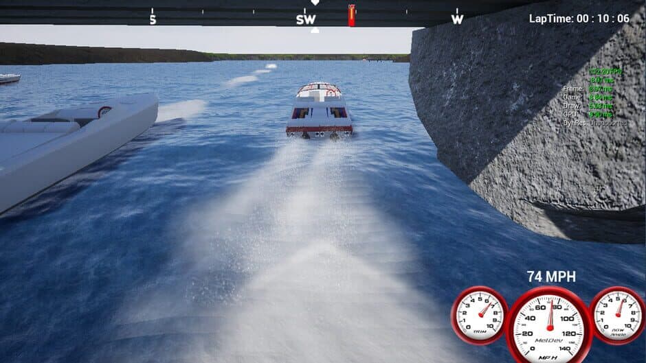 Скриншот 6 из Meldev Power Boat Racing
