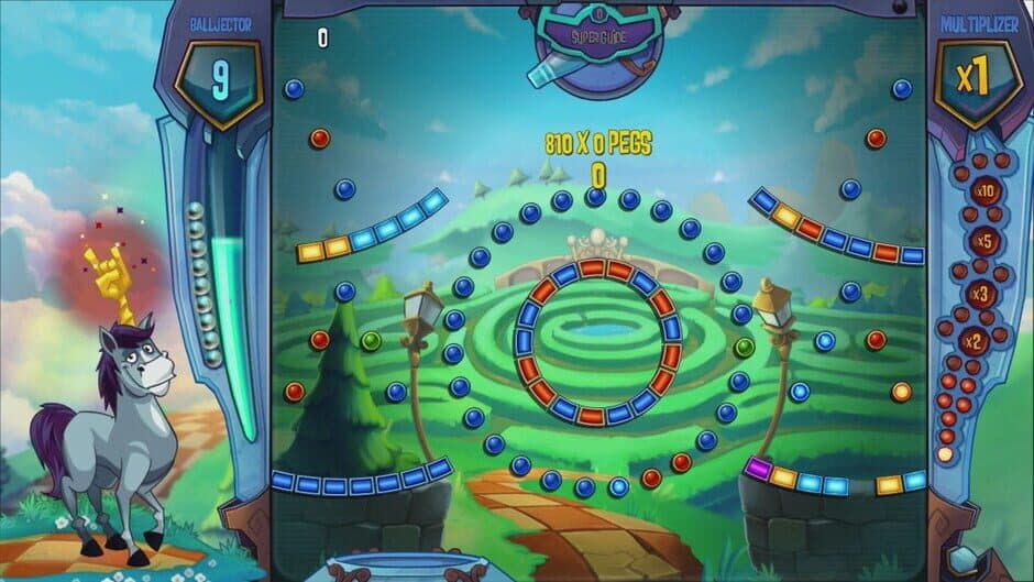 Скриншот 1 из Peggle 2: Magical Masters Edition