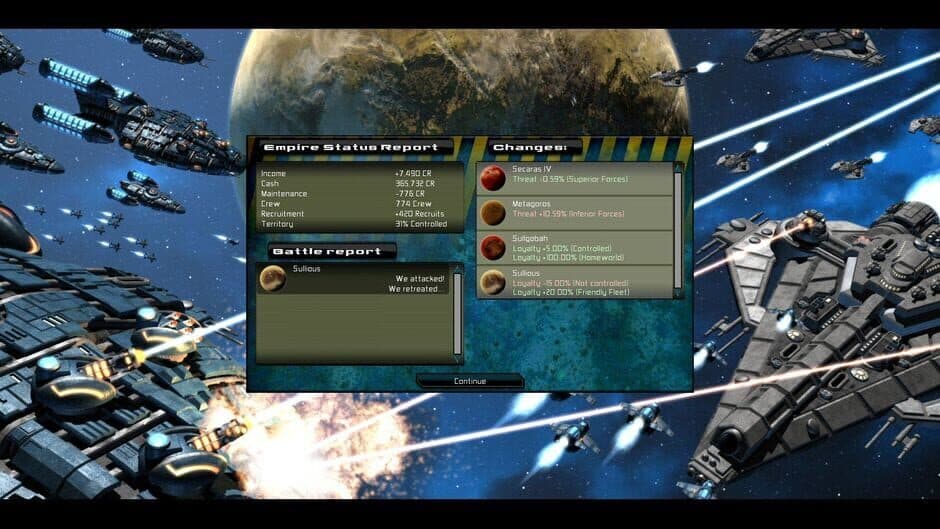 Скриншот 1 из Gratuitous Space Battles: Galactic Conquest