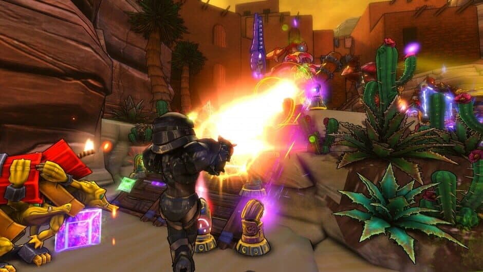 Скриншот 6 из Dungeon Defenders: City in the Cliffs Mission Pack