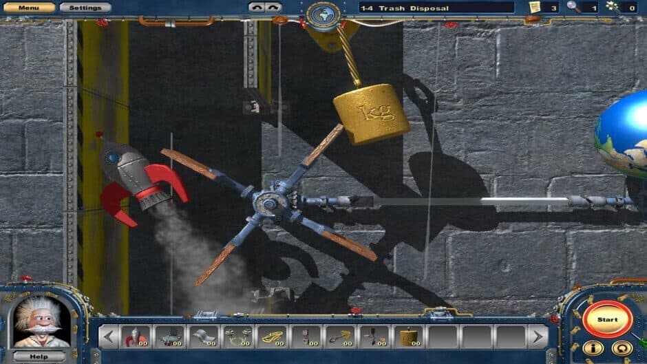 Скриншот 2 из Crazy Machines 2: Invaders from Space