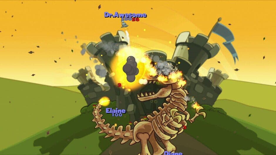 Скриншот 2 из Worms Reloaded: Forts Pack