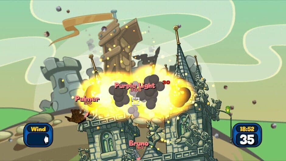 Скриншот 3 из Worms Reloaded: Forts Pack