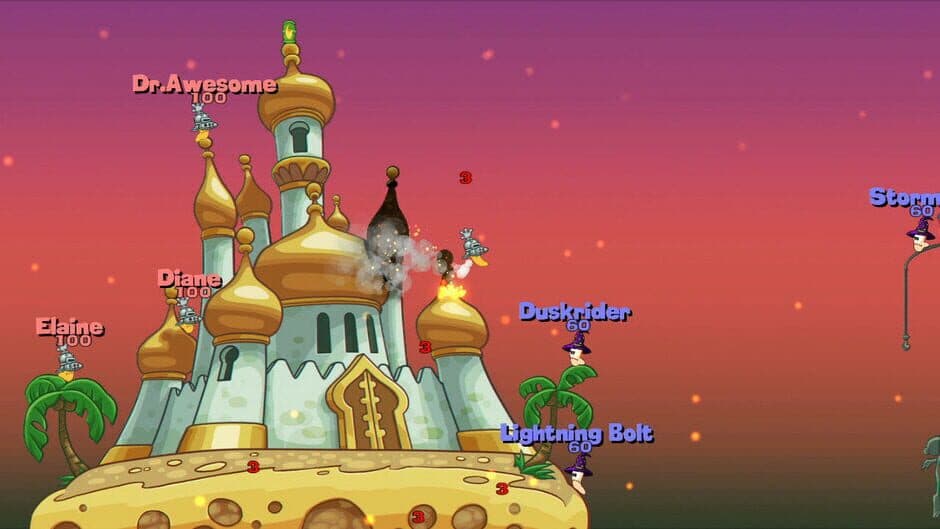 Скриншот 6 из Worms Reloaded: Forts Pack