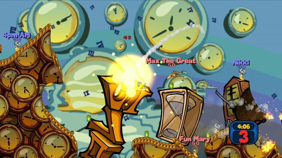 Скриншот 2 из Worms Reloaded: Time Attack Pack