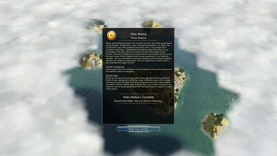Скриншот 3 из Sid Meier's Civilization V: Civ and Scenario Pack - Polynesia