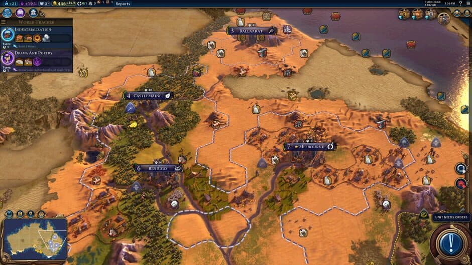 Скриншот 5 из Sid Meier's Civilization VI: Australia Civilization & Scenario Pack