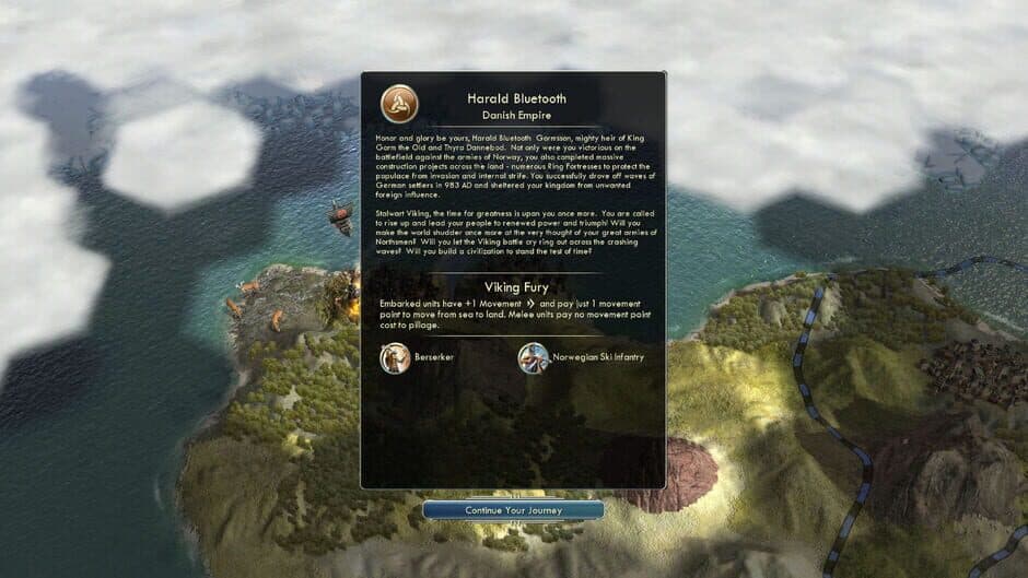 Скриншот 3 из Sid Meier's Civilization V: Civ and Scenario Pack - Denmark (The Vikings)