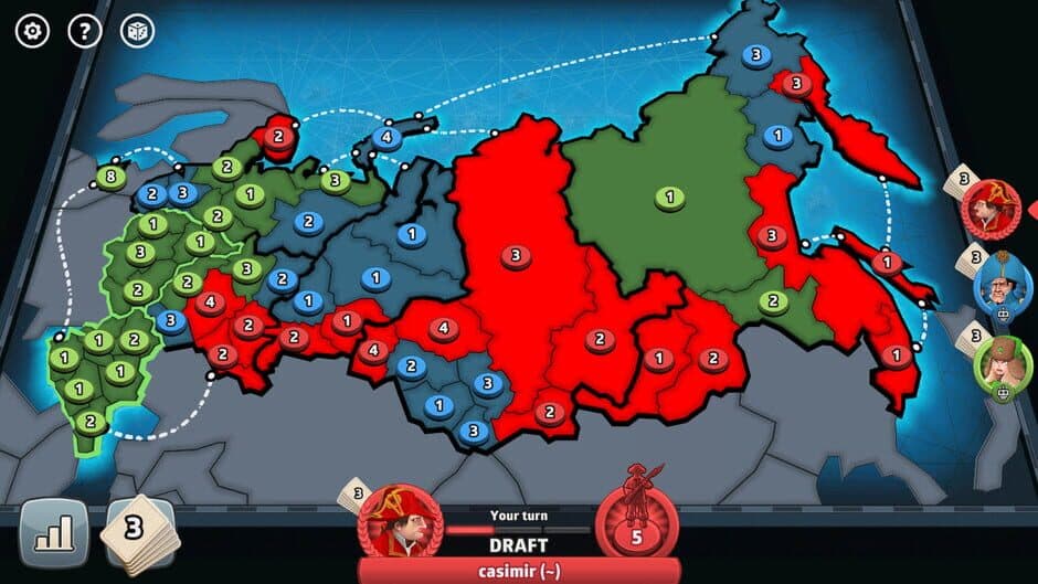 Скриншот 1 из Risk: Global Domination - Countries & Continents Map Pack