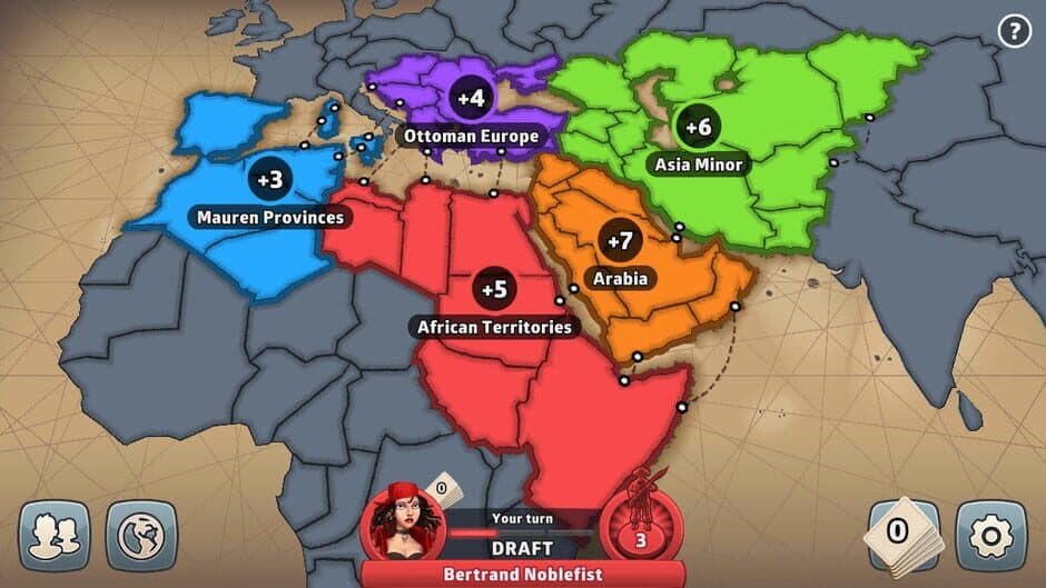Скриншот 1 из Risk: Global Domination - Empires Map Pack