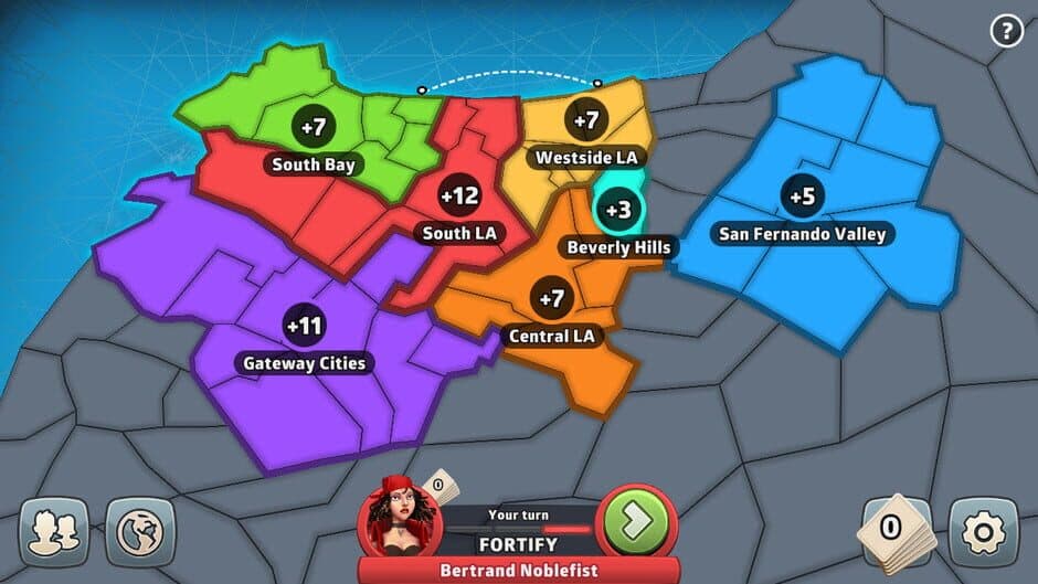 Скриншот 8 из Risk: Global Domination - US City Map Pack
