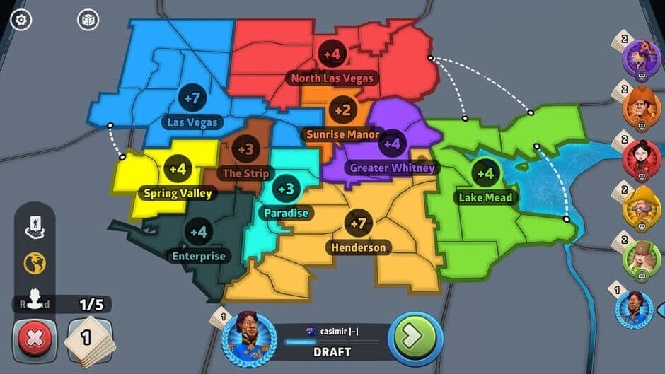Скриншот 4 из Risk: Global Domination - US City Map Pack