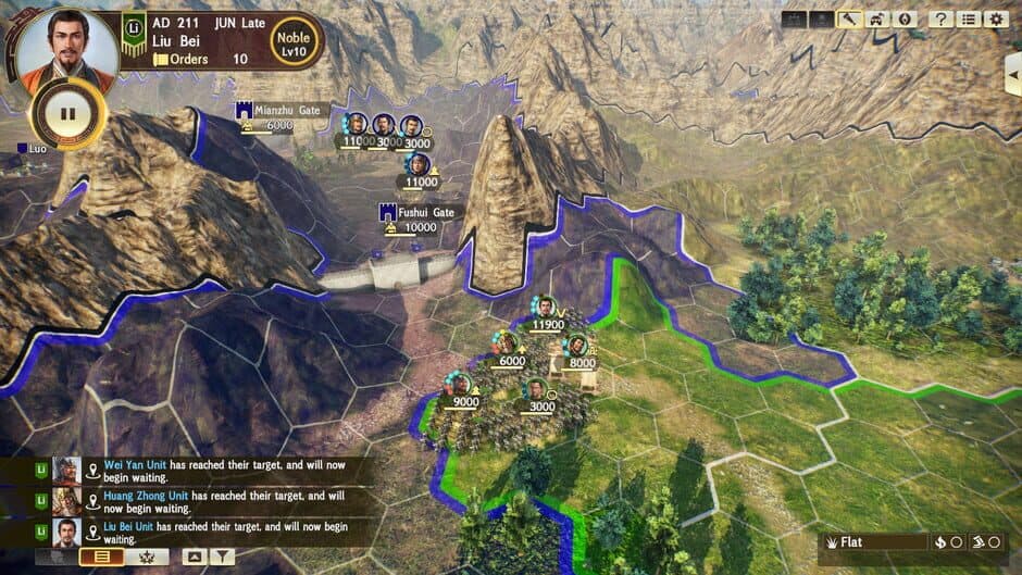 Скриншот 2 из Romance of the Three Kingdoms XIII EP: Scenario for War Chronicles Mode - 1st Wave: Liu Bei Enters Shu