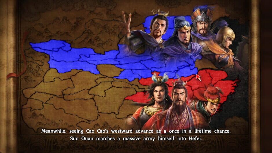 Скриншот 2 из Romance of the Three Kingdoms XIII: Scenario - The Battle of Hefei & Event Set