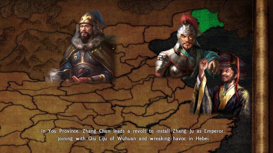 Скриншот 2 из Romance of the Three Kingdoms XIII: Scenario - The Wavering Han Dynasty & Event Set