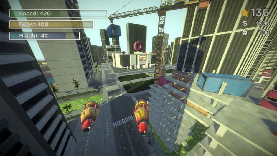Скриншот 1 из Flying Hero VR