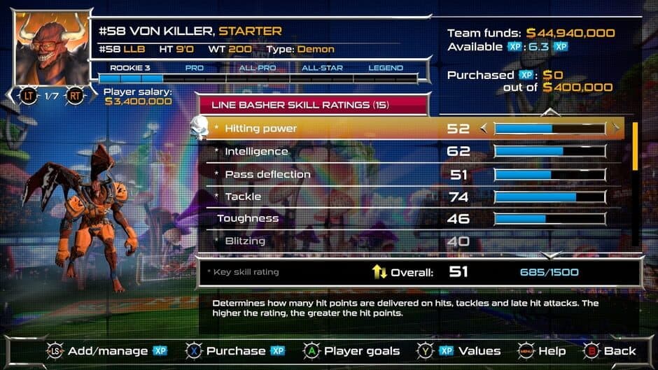 Скриншот 5 из Mutant Football League: Dynasty