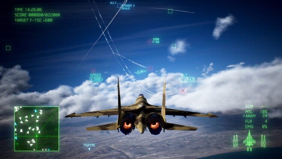 Скриншот 6 из Ace Combat 7: Skies Unknown - Unexpected Visitor