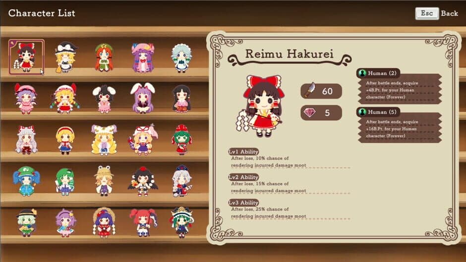 Скриншот 2 из Touhou DollDraft