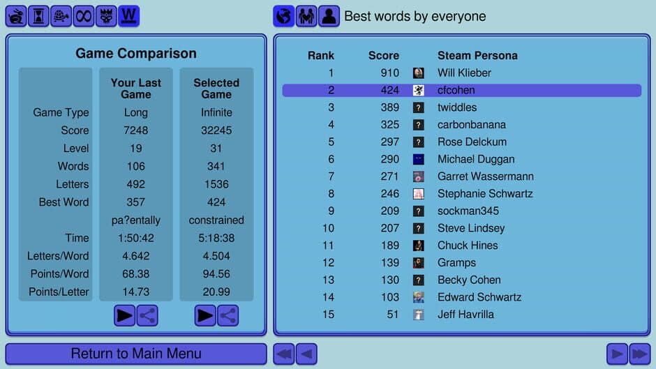 Скриншот 3 из WordTactics