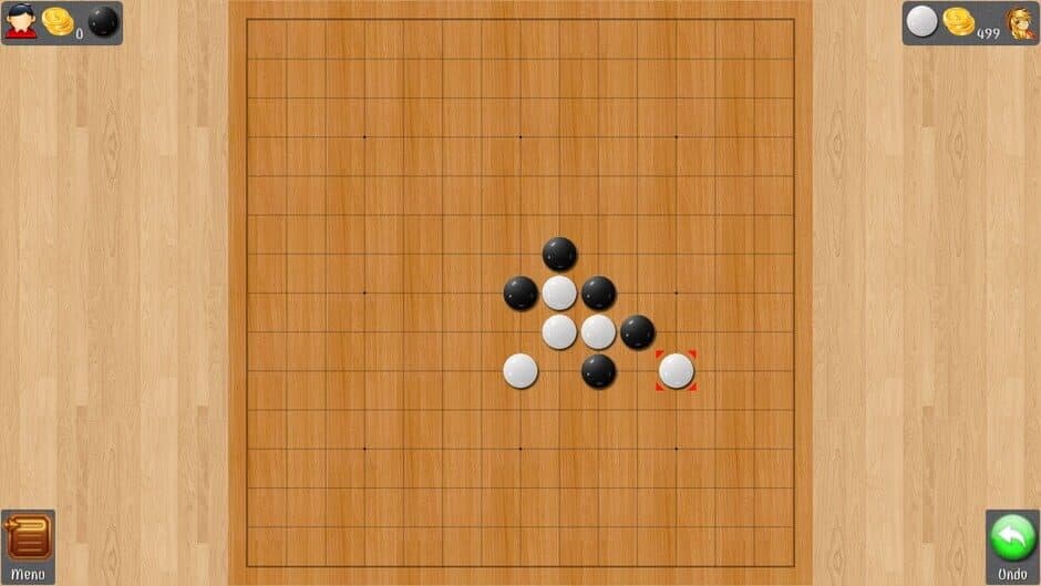 Скриншот 1 из Gomoku AI: Line Five In A Row